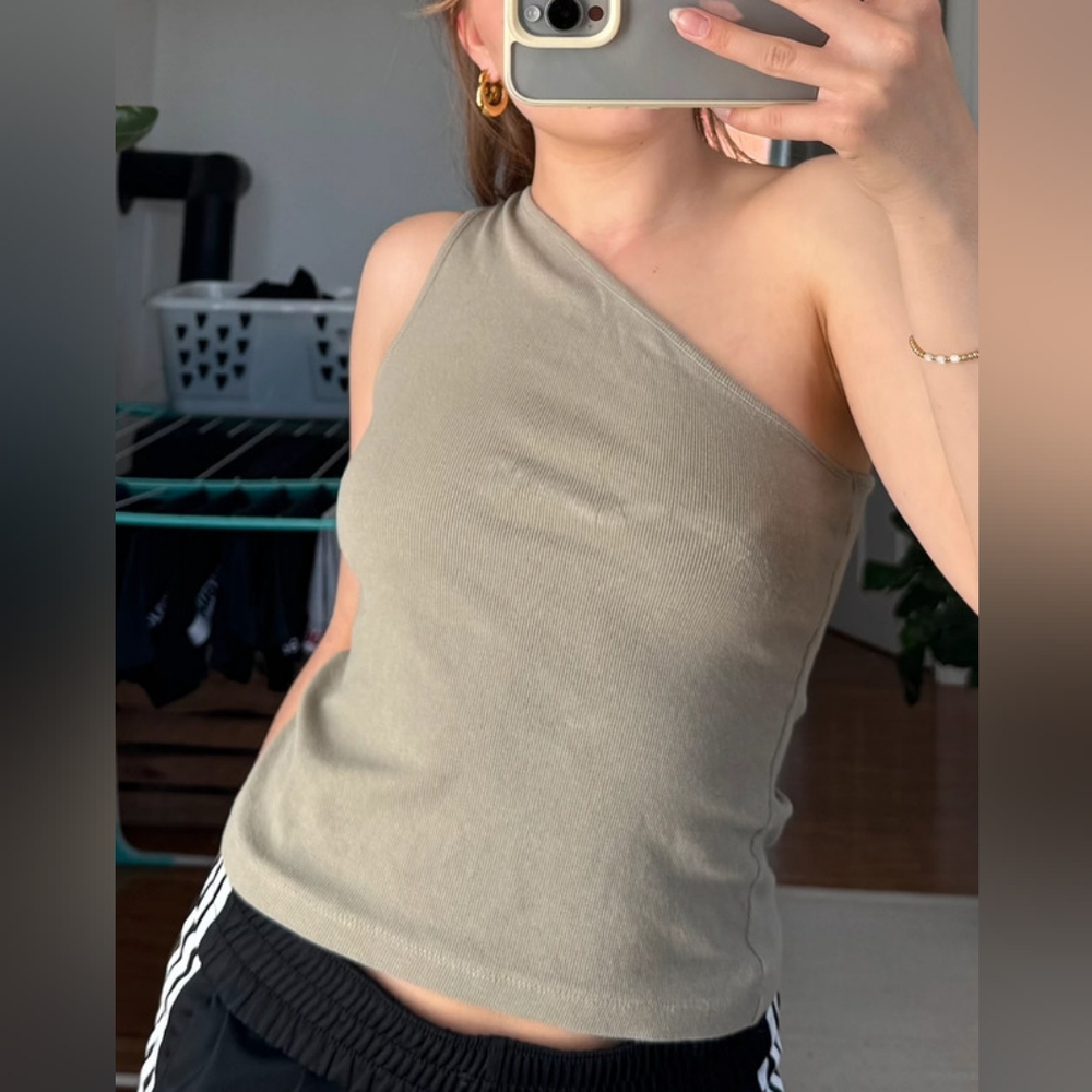 Tan Tank Top, Motel Rock...